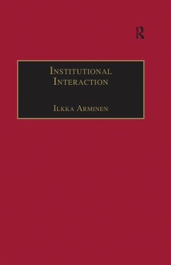 Cover Institutional Interaction (eBook, ePUB)