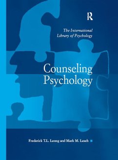 Counseling Psychology (eBook, ePUB) - Leach, Mark M.