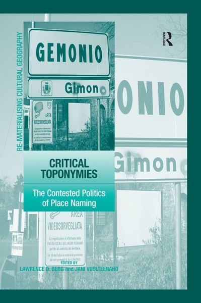 Critical Toponymies (eBook, ePUB) Critical Toponymies (eBook, ePUB)