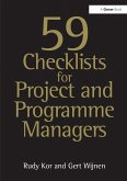 59 Checklists for Project and Programme Managers (eBook, ePUB)