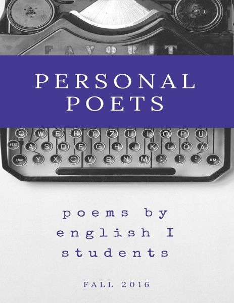 Personal Poets: Fall 2016 (eBook, ePUB)