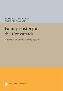 Cover Family History at the Crossroads (eBook, PDF)
