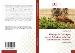 Elevage de l'escargot géant Achatina achatina sur substrats amendés - Bouye, Trazié Roger;Otchoumou, Atcho
