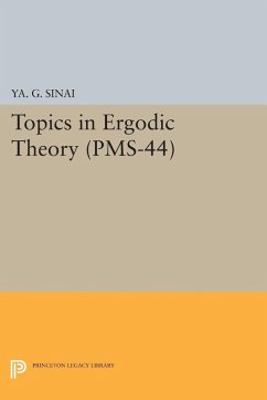 Topics in Ergodic Theory (PMS-44), Volume 44 (eBook, PDF) - Sinai, Iakov Grigorevich