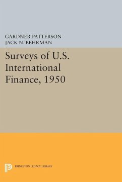 Cover Surveys of U.S. International Finance, 1950 (eBook, PDF)