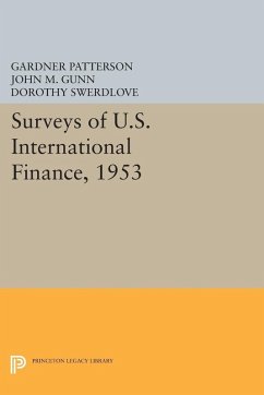 Cover Surveys of U.S. International Finance, 1953 (eBook, PDF)