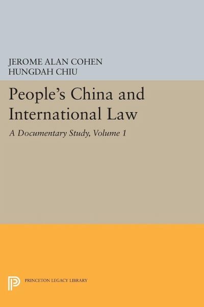 People's China and International Law, Volume 1 (eBook, PDF) People's China and International Law, Volume 1 (eBook, PDF)