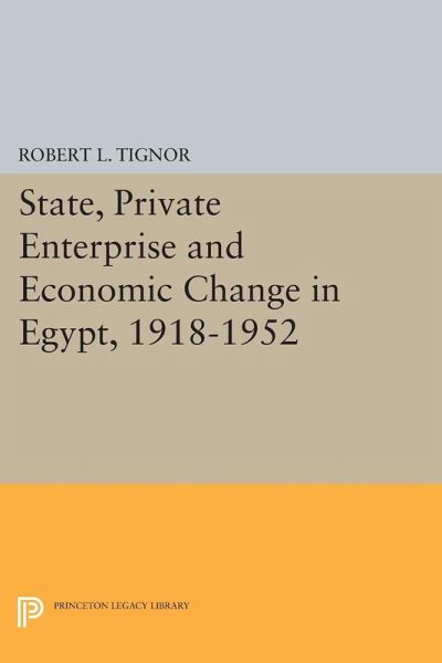 State, Private Enterprise and Economic Change in Egypt, 1918-1952 (eBook, PDF)