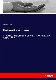 University sermons - Caird, John