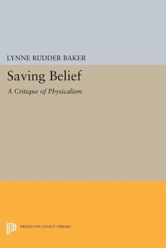 Saving Belief (eBook, PDF) - Baker, Lynne Rudder