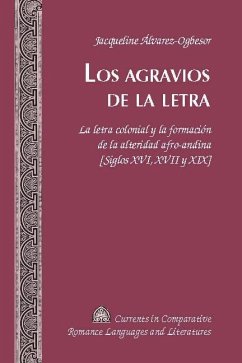 Cover Los agravios de la letra (eBook, ePUB)