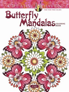 Creative Haven Butterfly Mandalas Coloring Book - Gaspas-Ettl, Dianne