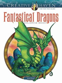 Creative Haven Fantastical Dragons Coloring Book - Pocock, Aaron