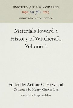 Materials Toward a History of Witchcraft, Volume 3