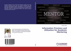 Information Provision and Utilization for Academic Mentoring