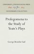 Prolegomena to the Study of Yeats's... - Bild 1