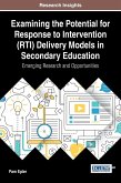 Examining the Potential for Response to Intervention (RTI) Delivery Models in Secondary Education