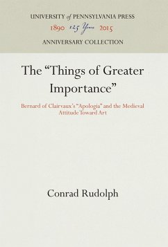 The Things of Greater Importance - Rudolph, Conrad