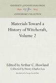 Materials Toward a History of Witchcraft, Volume 2