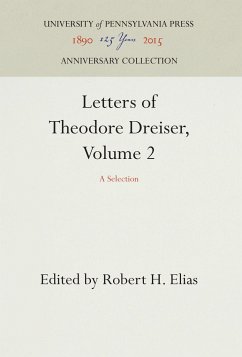 Letters of Theodore Dreiser, Volume 2