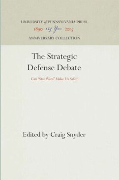 The Strategic Defense Debate