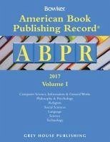 American Book Publishing Record Annual - 2 Vol Set, 2016