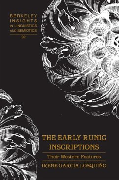 Early Runic Inscriptions (eBook, ePUB) - Irene Garcia Losquino, Losquino