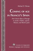 Coming of Age in Franco's Spain (eBook, ePUB)