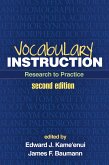 Vocabulary Instruction (eBook, ePUB)