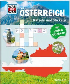 WAS IST WAS Rätseln und Stickern: Österreich, Rätseln und Stickern - Hebler, Lisa