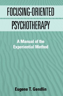 Cover Focusing-Oriented Psychotherapy (eBook, ePUB)