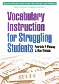 Vocabulary Instruction for Struggling Students (eBook, ePUB)