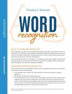 Word Recognition Quick Reference Guide - Rasinski, Timothy V.