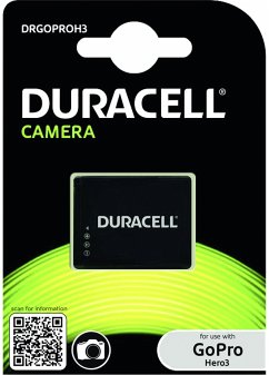 Duracell Li-Ion Akku 1000mAh für GoPro Hero 3