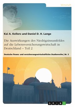 Die Auswirkungen des Niedrigzinsumfeldes auf die Lebensversicherungswirtschaft in Deutschland. Teil 2 (eBook, PDF)