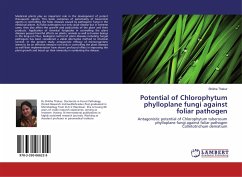 Potential of Chlorophytum phylloplane fungi against foliar pathogen