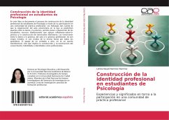 Construcción de la identidad profesional en estudiantes de Psicología - Ramírez Ramírez, Leticia Nayeli