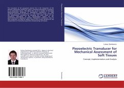 Piezoelectric Transducer for Mechanical Assessment of Soft Tissues