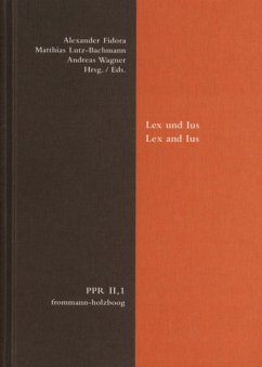 Lex und Ius. Lex and Ius (eBook, PDF)