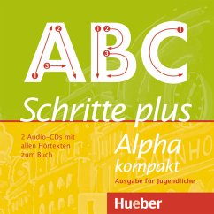 2 Audio-CDs mit allen Hörtexten zum Buch / Schritte plus Alpha kompakt - Ausgabe für Jugendliche