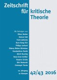 Zeitschrift für kritische Theorie / Zeitschrift für kritische Theorie, Heft 42/43 (eBook, ePUB)