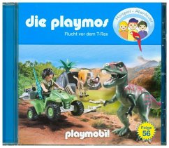 Flucht vor dem T-Rex / Die Playmos Bd.56 (1 Audio-CD)