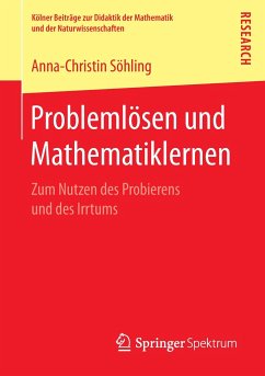 Problemlösen und Mathematiklernen - Söhling, Anna-Christin