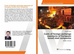 Costs of foreign exchange exposures of European based steel companies