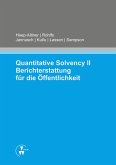 Quantitative Solvency II Berichterstattung für die Öffentlichkeit (eBook, PDF)