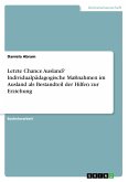 Letzte Chance Ausland? Individualpädagogische Maßnahmen im Ausland als Bestandteil der Hilfen zur Erziehung