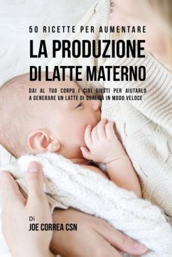 Cover 50 Ricette per aumentare la produzione di latte materno