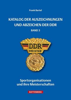 Katalog der Auszeichnungen und Abzeichen der DDR, Band 3 - Bartel, Frank