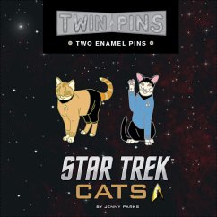 Star Trek Cats Twin Pins - Parks, Jenny