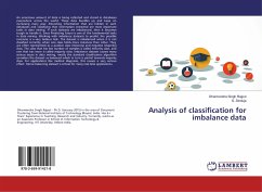 Analysis of classification for imbalance data